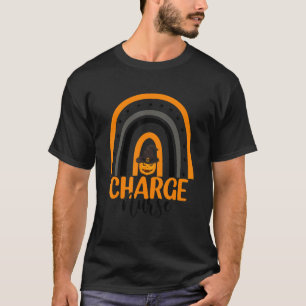 T-shirt Infirmière de charge Citrouille arc-en-ciel Hallow