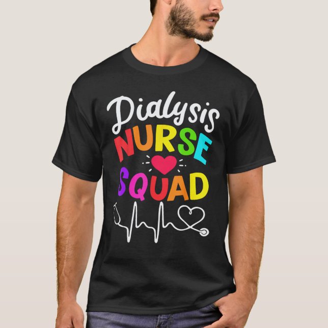 T-shirt Infirmière_de_dialyse (Devant)