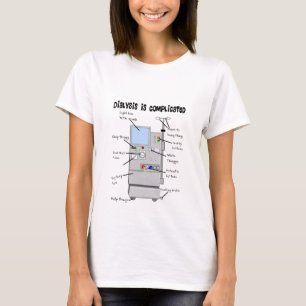 T-shirt Infirmière de dialyse/cadeaux drôles de