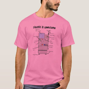T-shirt Infirmière de dialyse/cadeaux drôles de