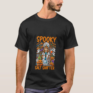 T-shirt Infirmière de dialyse pour femmes Halloween Infirm