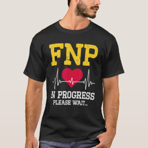 T-shirt Infirmière De Famille Du Fnp Praticien En Cours Nu