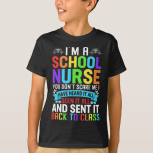 T-shirt Infirmière de l'école Appréciation infirmière Écol