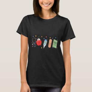T-shirt Infirmière de l'école de la vie infirmière Picu tr