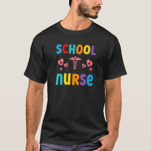 T-shirt Infirmière de l'école Médicale 100e jour de l'écol