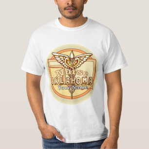T-shirt Infirmière de l'Oklahoma Caducée