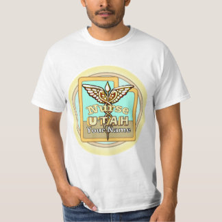 T-shirt Infirmière de l'Utah Caducée