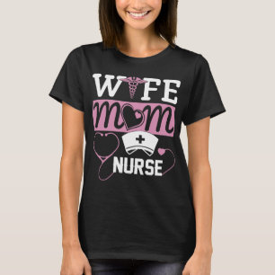T-shirt infirmière de maman d'épouse