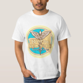 T-shirt Infirmière de New York Caducée 