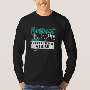 T-shirt Infirmière de prison pour femmes  Soins aux détenu
