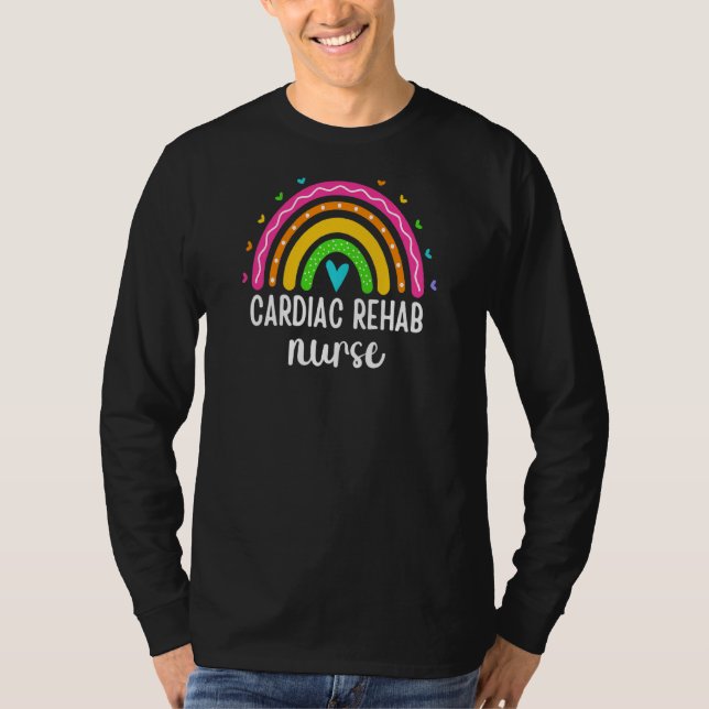 T-shirt Infirmière de réadaptation cardiaque (Devant)