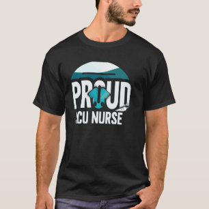 T-shirt Infirmière de réanimation fière Hôpital Soins de g