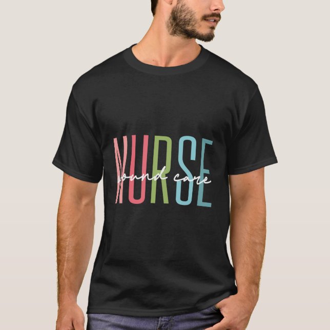 T-shirt Infirmière de soins de santé Infirmière de blessur (Devant)