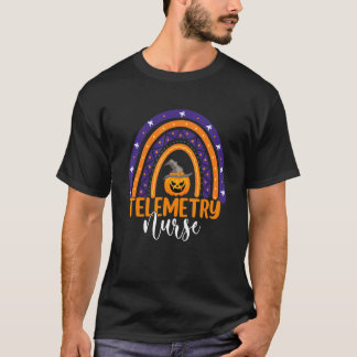 T-shirt Infirmière de télémétrie infirmière arc-en-ciel Ha