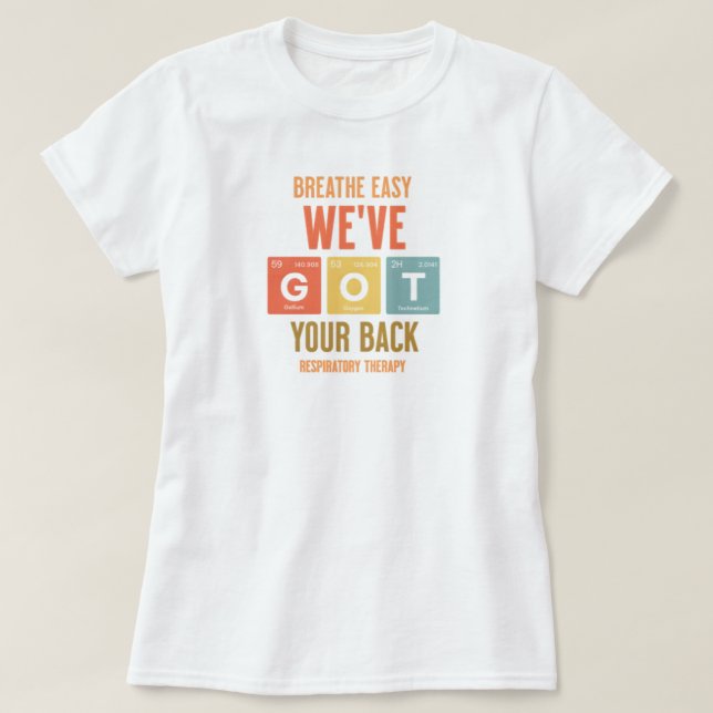 T-shirt Infirmière de thérapie d'asthme - Cadeau idéal pou (Design devant)