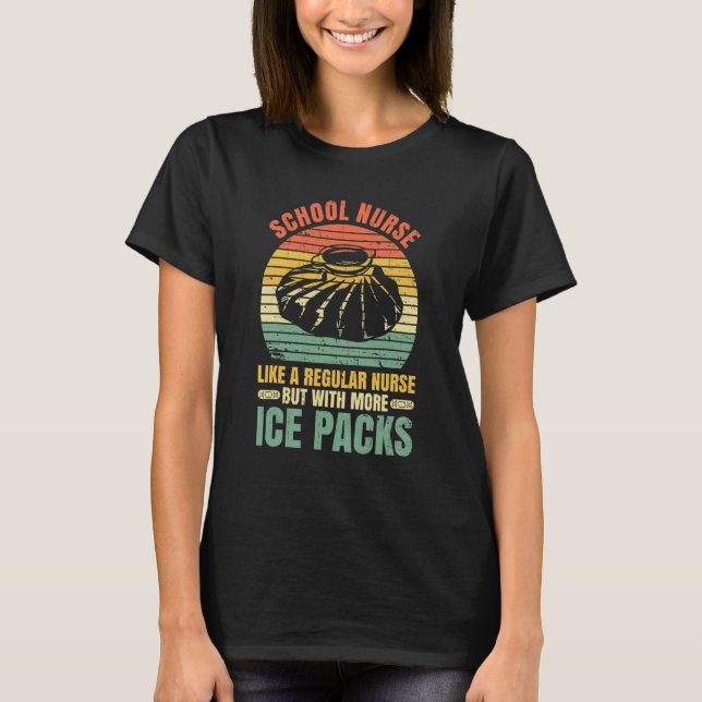 T-shirt Infirmière d'école primaire Citation pour une infi (Devant)