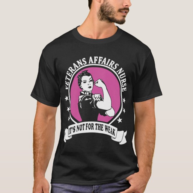 T-shirt infirmière des anciens combattants ce n'est pas po (Devant)