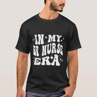 T-shirt Infirmière des urgences vibes drôle rétro urgences