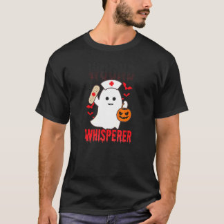 T-shirt Infirmière d'Halloween Chuchoteuse de Blessures