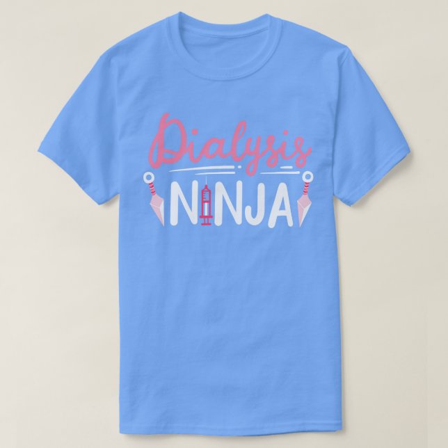 T-shirt Infirmière dialyse néphrologie (Design devant)