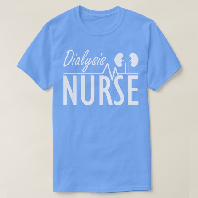 T-shirt Infirmière dialyse w (Design devant)
