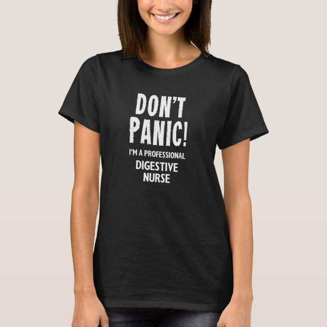 T-shirt Infirmière digestive (Devant)