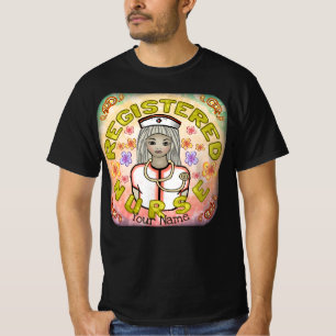 T-shirt infirmière diplômée d'État en activité