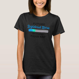 T-shirt Infirmière diplômée future téléchargement veuillez