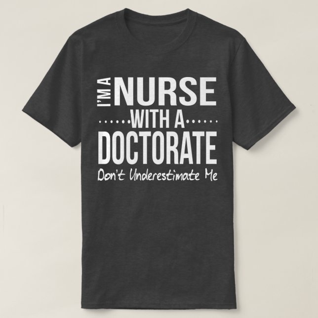 T-shirt Infirmière DNP Doctorat Doctorat Cadeau de Graduat (Design devant)