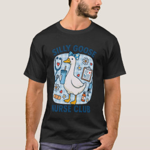 T-shirt Infirmière drôle et idiote Club humour infirmier