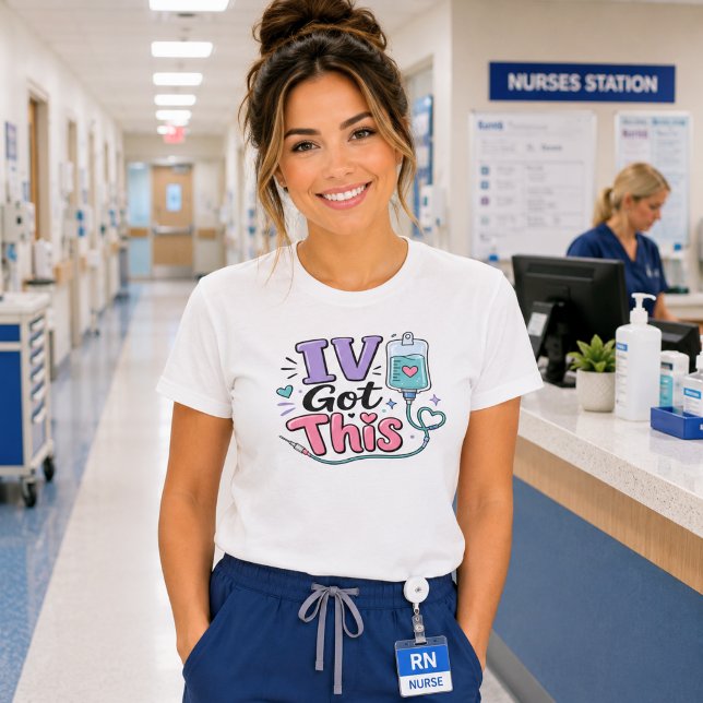 T-shirt Infirmière drôle IV J'ai ça (Créateur téléchargé)