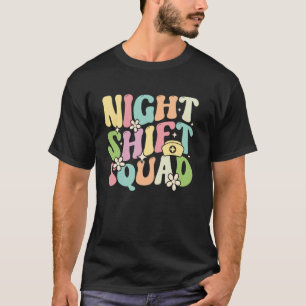 T-shirt Infirmière drôle Rn Lpn Cna Chouettes Amoureuse De