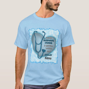 T-shirt Infirmière du Coeur bleu