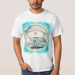 T-shirt Infirmière du Michigan