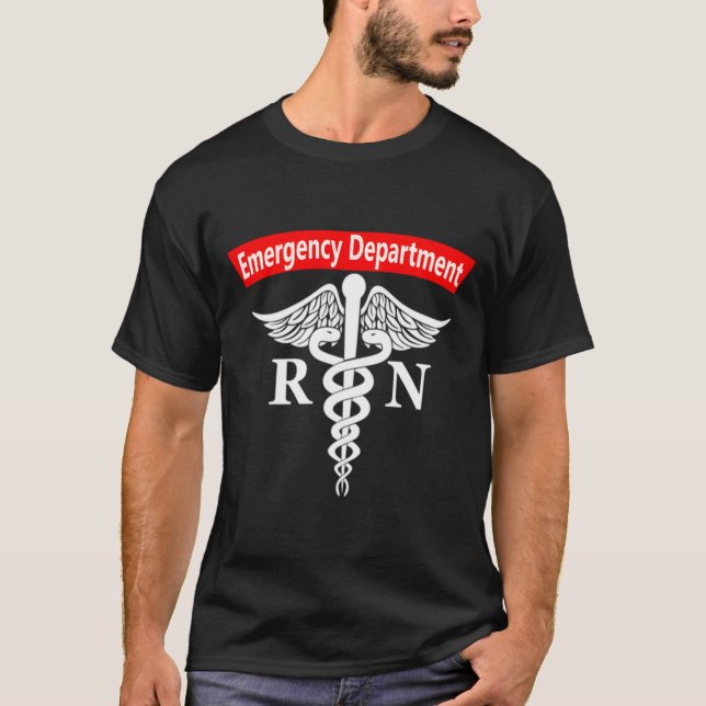 T-shirt Infirmière du service des urgences Cadu (Devant)