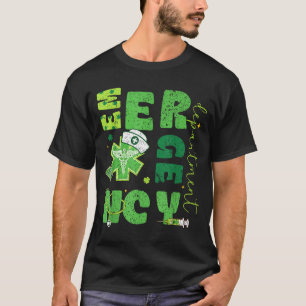 T-shirt infirmière du service des urgences saint patrick's