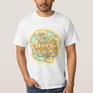 T-shirt Infirmière du Texas Caducée 