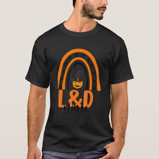 T-shirt Infirmière du travail et de la livraison L&d Hallo (Devant)