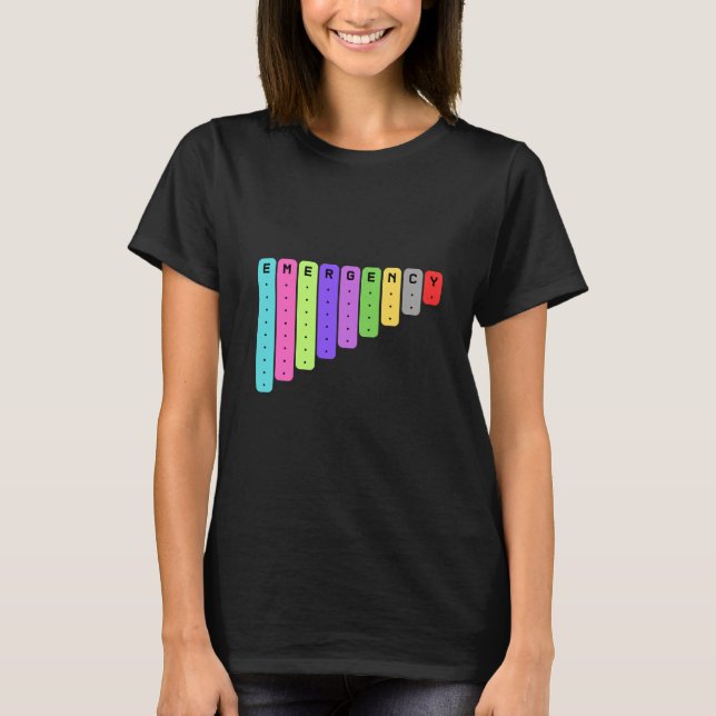 T-shirt infirmière d'urgence (Devant)