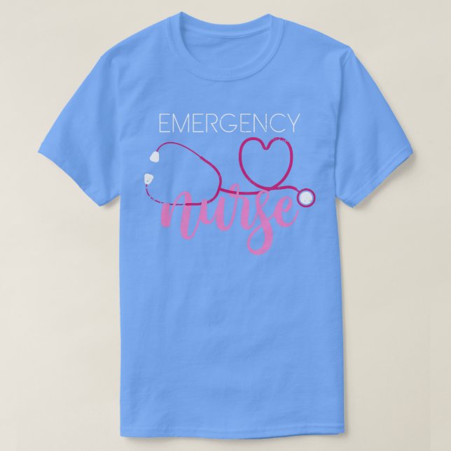 T-shirt Infirmière d'urgence (Design devant)