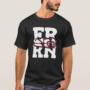 T-shirt Infirmière d'urgence Soins cardiaques Hôpital - Ga