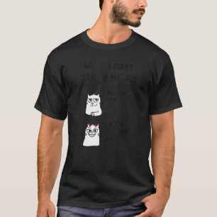 T-shirt Infirmière emploi chat infirmières semaine soins i
