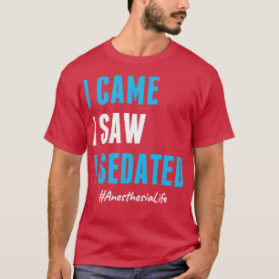 T-shirt Infirmière en anesthésie CRNA Anesthésiste Assista