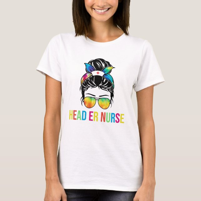 T-shirt Infirmière en chef (Devant)