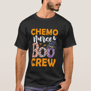 T-shirt Infirmière en chimiothérapie Boo Crew Fantôme Spoo