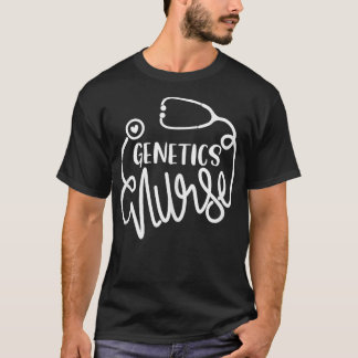 T-shirt Infirmière en génétique Cute Adulte Département de