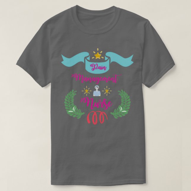 T-shirt Infirmière en gestion de la douleur 11 (Design devant)