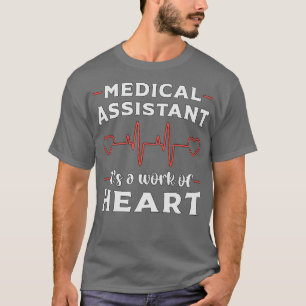 T-shirt Infirmière en médecine cardiaque adjointe Médicale