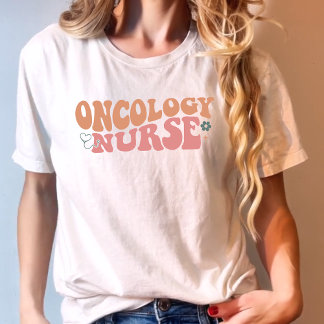 T-shirt Infirmière en oncologie Super du milieu du siècle