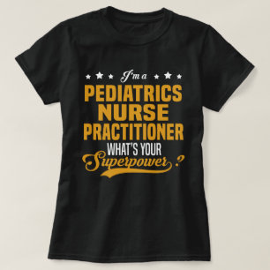 T-shirt Infirmière en pédiatrie